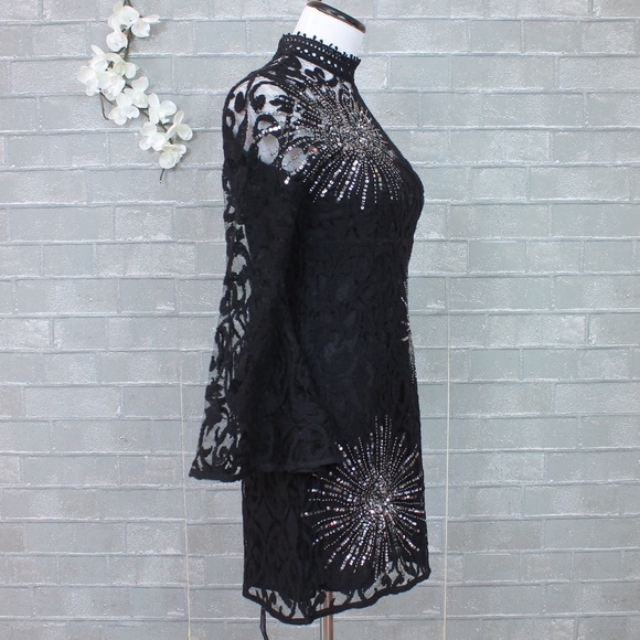 Free People North Star Lace Mini Dress - Picture 4 of 8